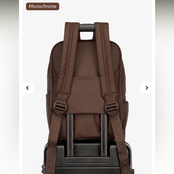 Luka 15” Laptop Backpack in Walnut | monochrome | new with tags | sold out - Picture 12 of 14